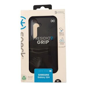 D5. Speck Presidio2 Grip Case for Samsung Galaxy S24 - Black‎
